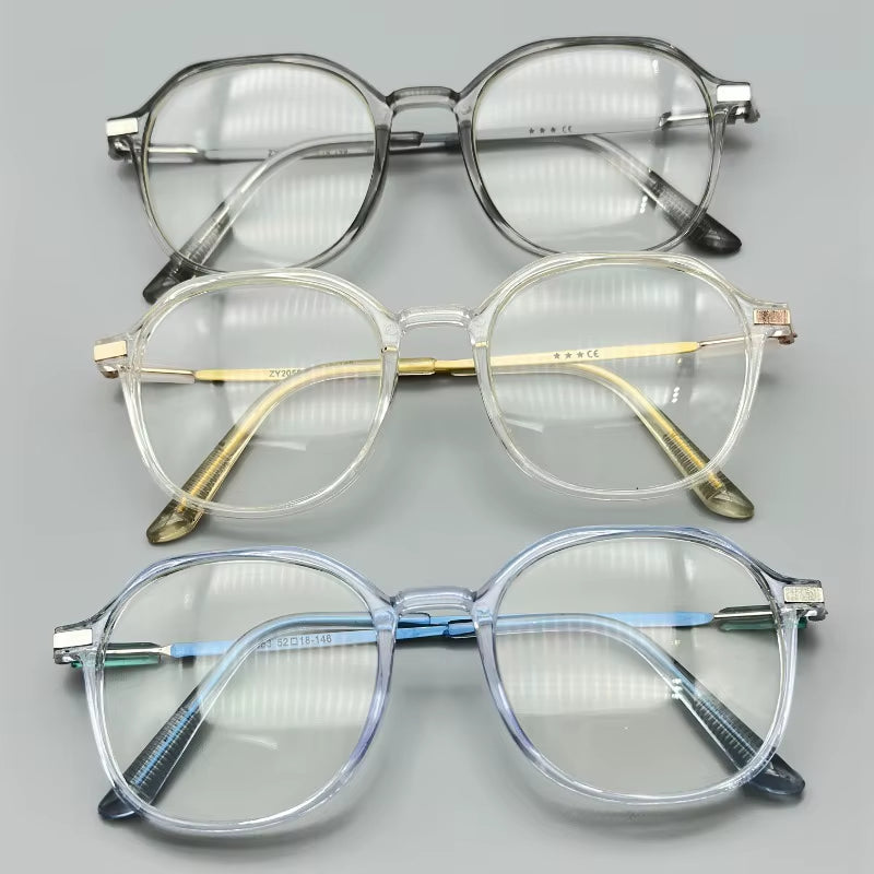 Anti Blue Light Radiation Eyeglass Frame for Women, Korean Style European Trend Influencer, Flat Lens for Both Men and Women