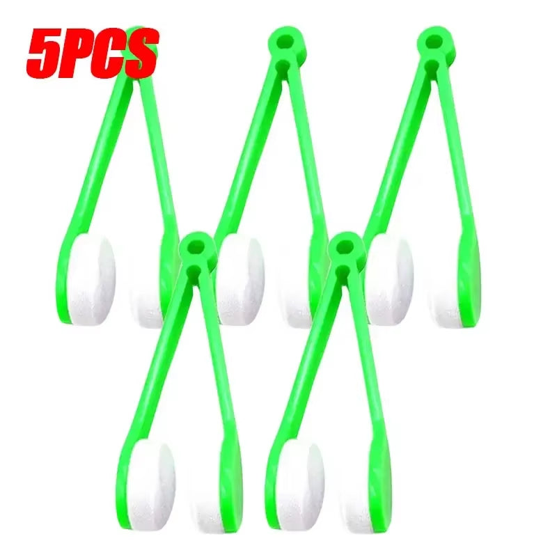 10/5/1Pcs Portable Multifunctional Glasses Cleaning Rub Eyeglass Sunglasses Spectacles Microfiber Cleaning Brushes Wiping Tools