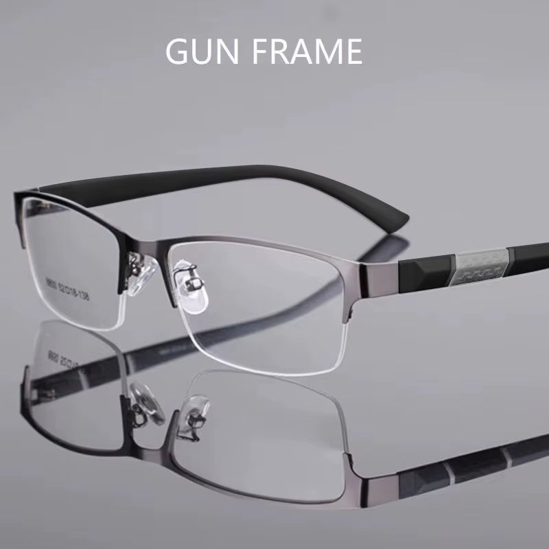 Men Reading Glasses Retro Business Hyperopia Glasses anti Blue Light Reading Glasses 0 +1.0 to +4.0 Glasses