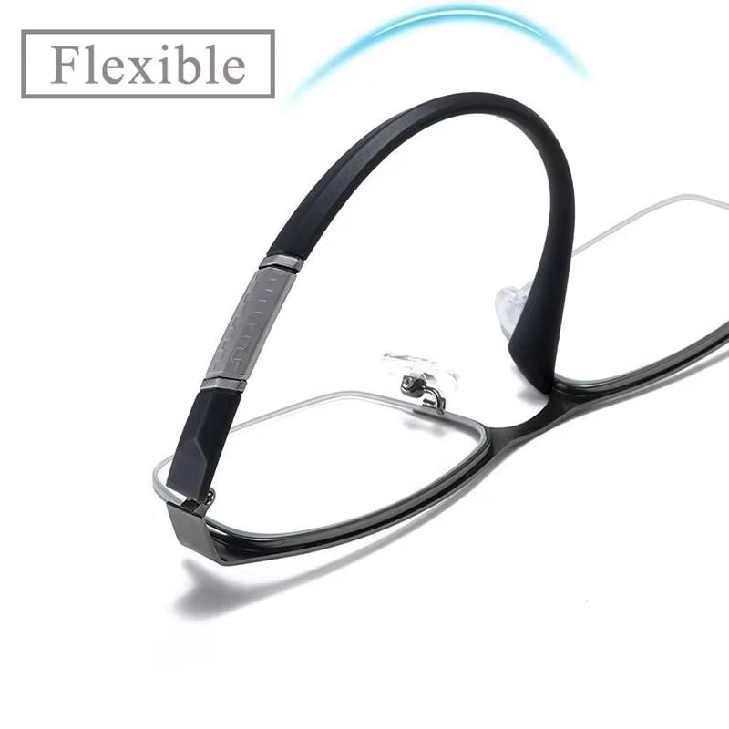 Men Reading Glasses Retro Business Hyperopia Glasses anti Blue Light Reading Glasses 0 +1.0 to +4.0 Glasses