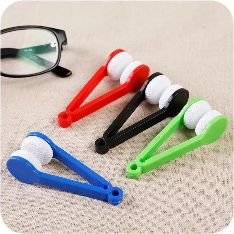 10/5/1Pcs Portable Multifunctional Glasses Cleaning Rub Eyeglass Sunglasses Spectacles Microfiber Cleaning Brushes Wiping Tools