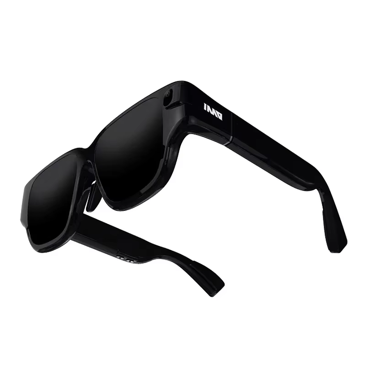 INMO Air Smart AR Glasses with Smart Ring Game Support Language Recognition Multilingual AI Chatgpt and Tiktok with Camera