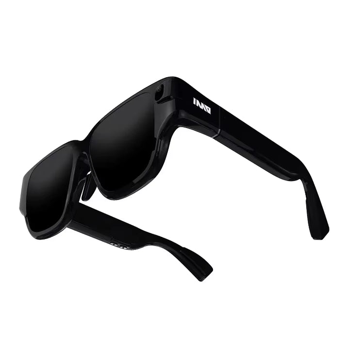 INMO Air Smart AR Glasses with Smart Ring Game Support Language Recognition Multilingual AI Chatgpt and Tiktok with Camera