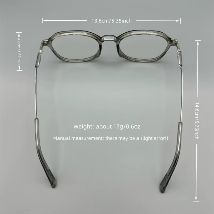 Anti Blue Light Radiation Eyeglass Frame for Women, Korean Style European Trend Influencer, Flat Lens for Both Men and Women