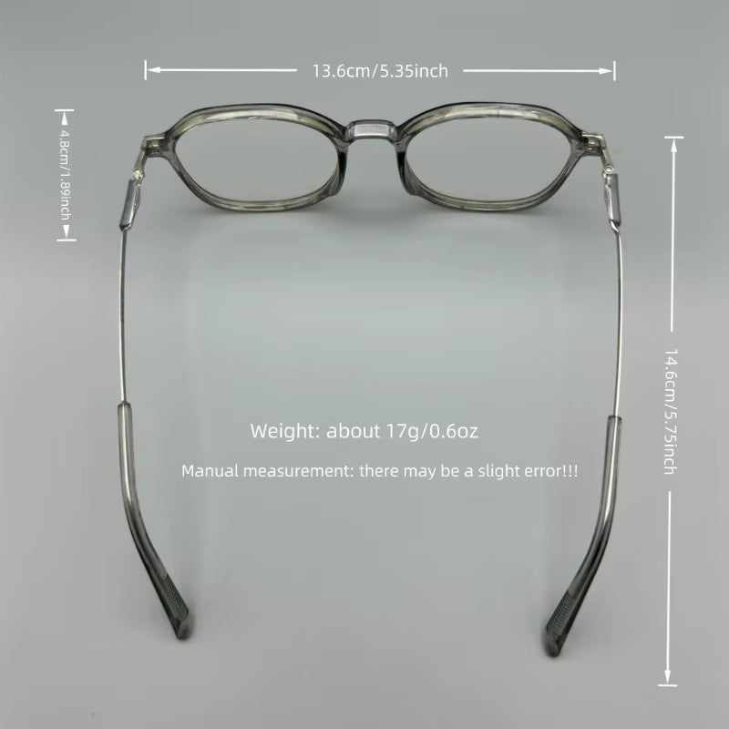 Anti Blue Light Radiation Eyeglass Frame for Women, Korean Style European Trend Influencer, Flat Lens for Both Men and Women