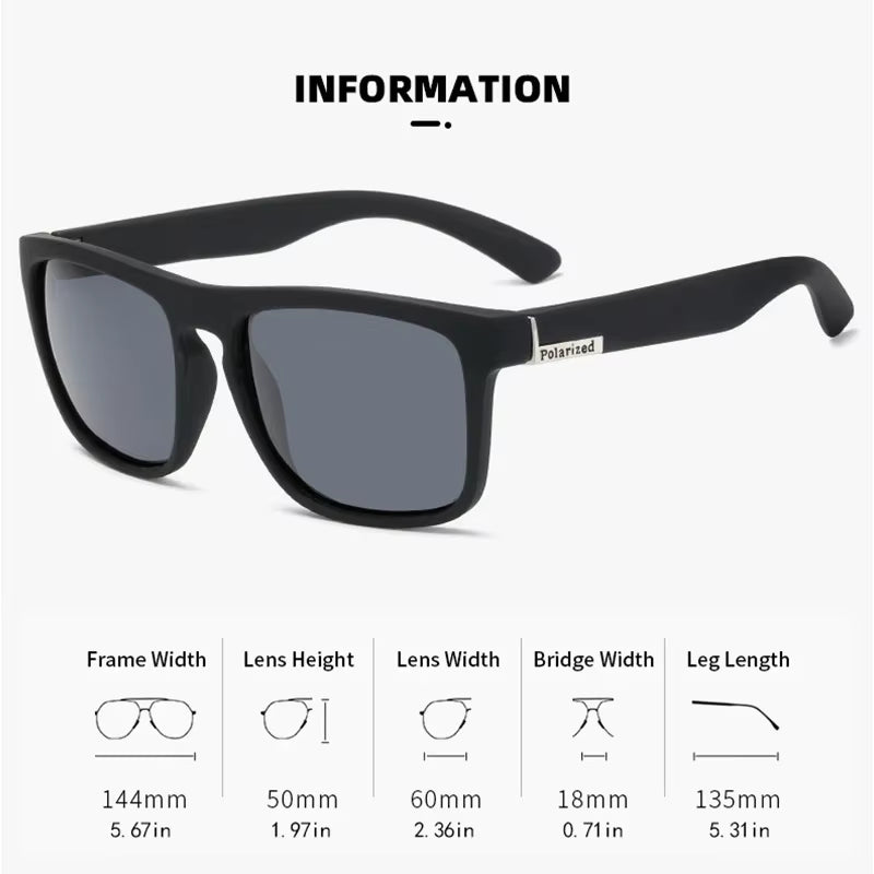 A Pair Fashion Vintage Polarized Fashion Glasses, Retro Driving Fishing Luxury Fashion Glasses, Anti-Glare Eyewear Eyepieces