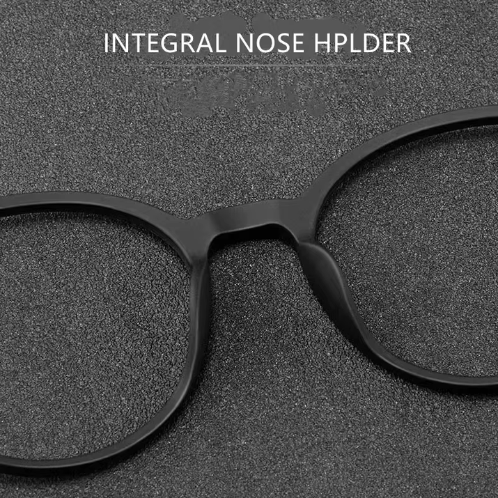 Ultralight Titanium Alloy TR90 Reading Glasses for Men and Women Retro round anti Blue Light Presbyopia Glasses 0 +100 +150 +250