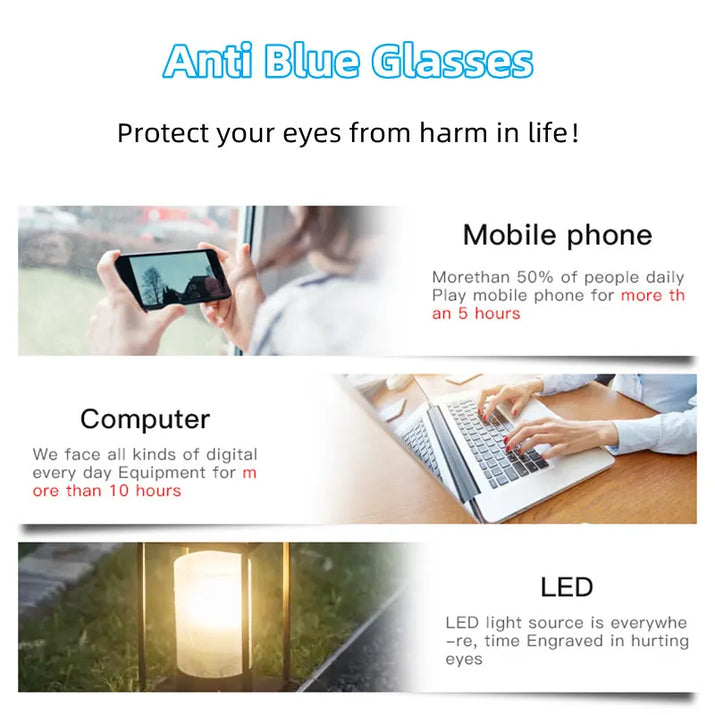 Ultralight Titanium Alloy TR90 Reading Glasses for Men and Women Retro round anti Blue Light Presbyopia Glasses 0 +100 +150 +250