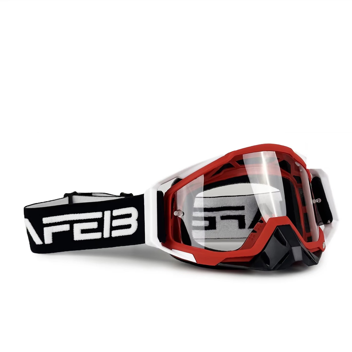 NAFEIB Motocross Glasses Motorcycle Sunglasses Man Windproof Protection Skiing Cycling Racing Off-Road Goggles Tear-Off Film