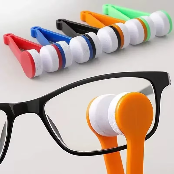 10/5/1Pcs Portable Multifunctional Glasses Cleaning Rub Eyeglass Sunglasses Spectacles Microfiber Cleaning Brushes Wiping Tools
