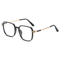 5PCS anti Radiation Large Frame Glasses Shades for Woman Man Transition Eyeglasses Korean Replaceable Lens Women