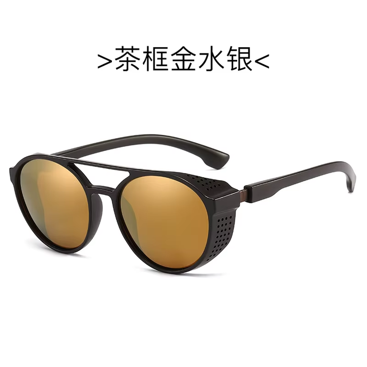 New Sunglasses Driving Glasses Polarized Sunglasses Men Women round Box Outdoor Fishing Riding Mirror Motorcycle Running Travel
