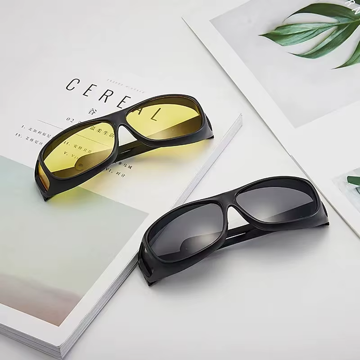 Car Night Vision Driving Glasses Motorcycle Bicycle Driver Goggles Anti-Glare UV Protection Sunglasses Eyewear Car Accessries