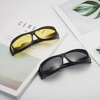 Car Night Vision Driving Glasses Motorcycle Bicycle Driver Goggles Anti-Glare UV Protection Sunglasses Eyewear Car Accessries