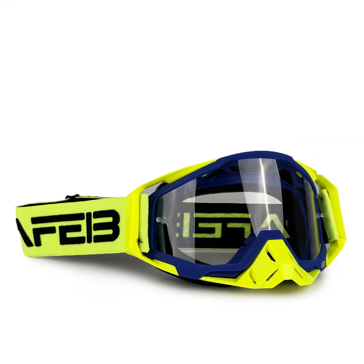 NAFEIB Motocross Glasses Motorcycle Sunglasses Man Windproof Protection Skiing Cycling Racing Off-Road Goggles Tear-Off Film