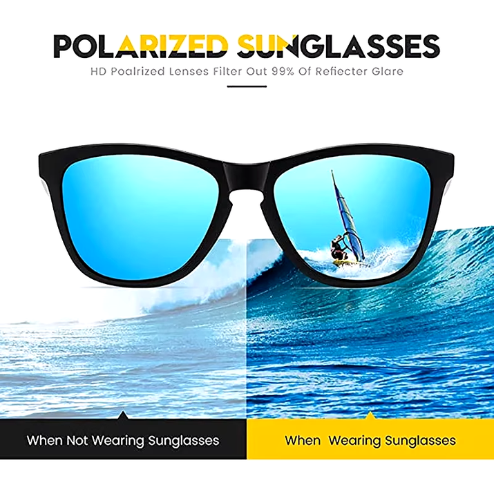 Retro Polarized Sunglasses Clear Night Vision Sunglasses Retro Men Women Brand Designer Sun Glasses UV400