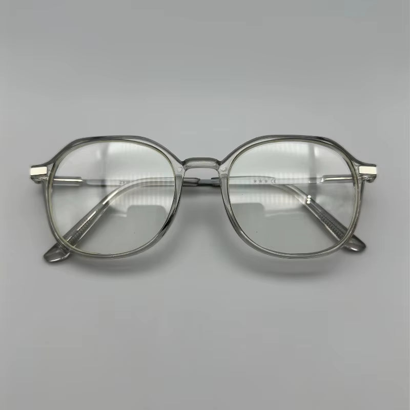 Anti Blue Light Radiation Eyeglass Frame for Women, Korean Style European Trend Influencer, Flat Lens for Both Men and Women