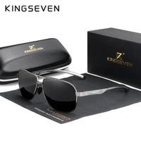 Polarized Aluminum Sunglasses Men UV400 HD Lens Pilot Eye Protection Photochromic Glasses Women Night Vision Eyewear