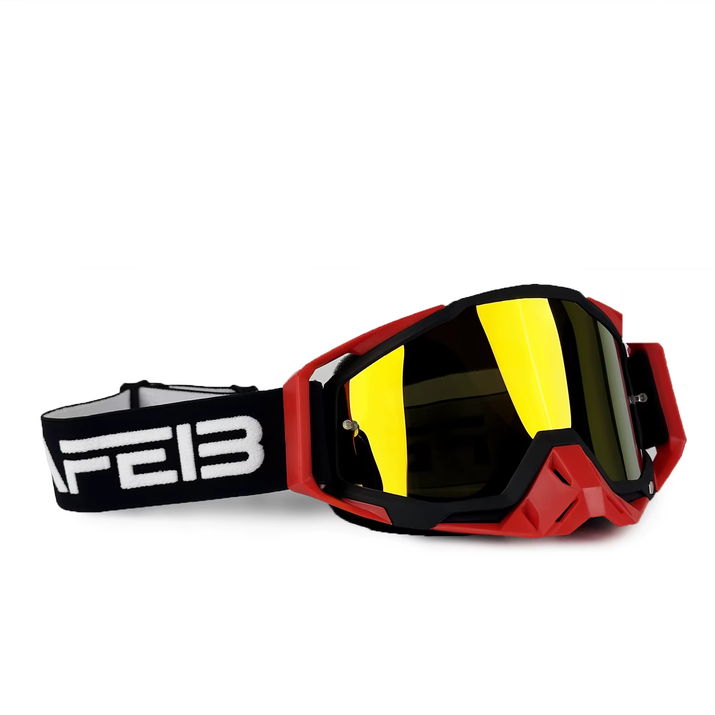 NAFEIB Motocross Glasses Motorcycle Sunglasses Man Windproof Protection Skiing Cycling Racing Off-Road Goggles Tear-Off Film