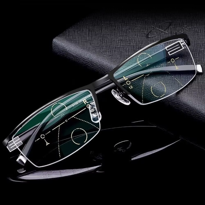 Men'S Reading Glasses Multifocal Presbyopic Glasses Anti-Blue Light Glasses 2023 Retro Glasses for Women