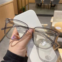 Transparent Computer Glasses Frame Women Men anti Blue Light Square Glasses Blackout Glasses Optical Glasses Lenses