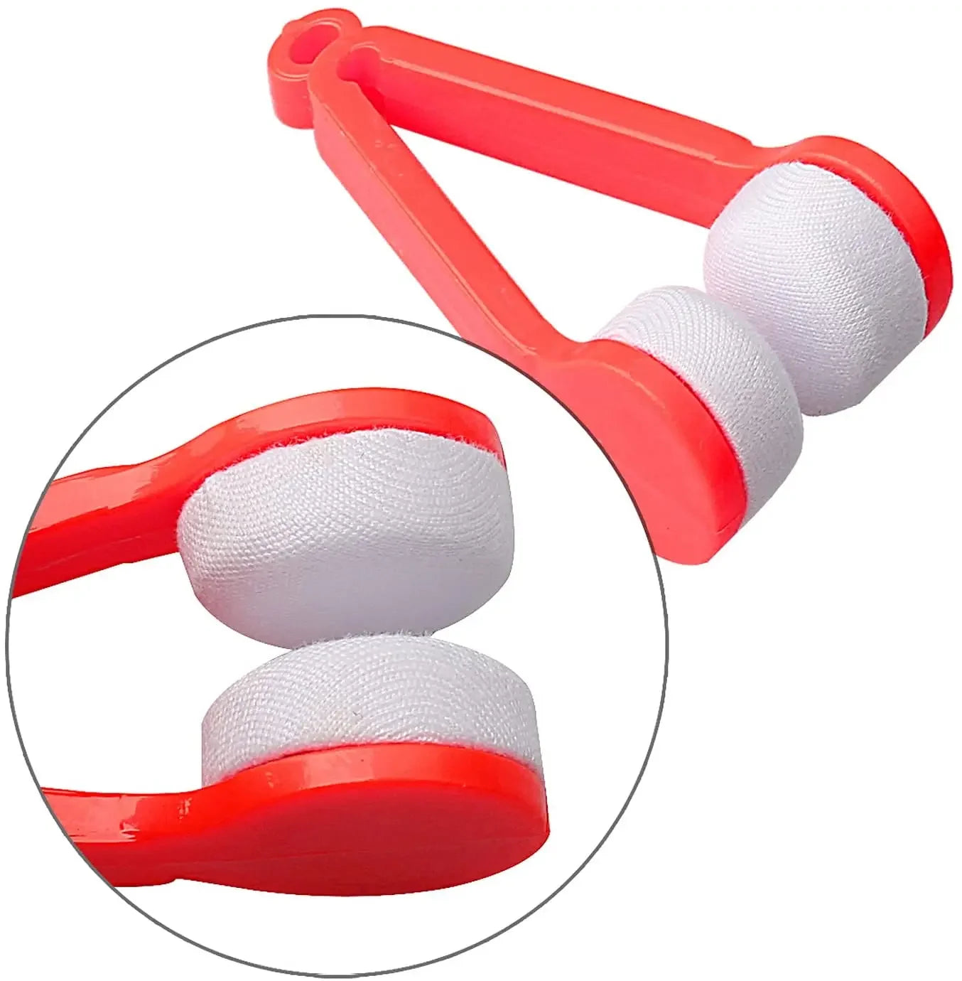 5Pcs Eyewear Cleaning Clip Mini Sunglasses Microfiber Cleaner Glasses Wipe Portable Glasses Soft Brush Spectacles Cleaner Kit