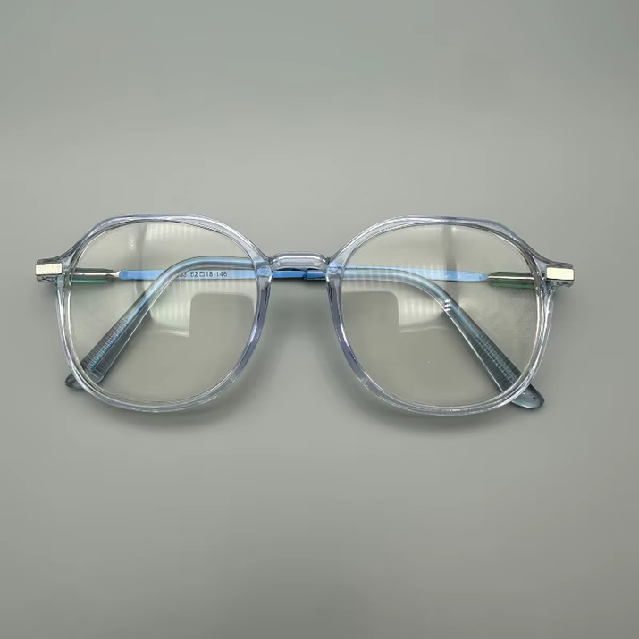 Anti Blue Light Radiation Eyeglass Frame for Women, Korean Style European Trend Influencer, Flat Lens for Both Men and Women