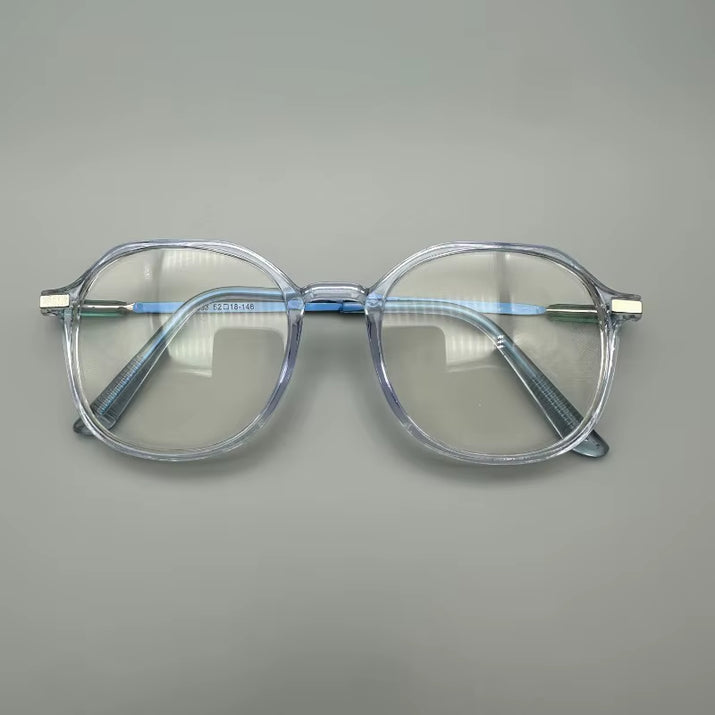 Anti Blue Light Radiation Eyeglass Frame for Women, Korean Style European Trend Influencer, Flat Lens for Both Men and Women