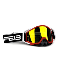 NAFEIB Motocross Glasses Motorcycle Sunglasses Man Windproof Protection Skiing Cycling Racing Off-Road Goggles Tear-Off Film