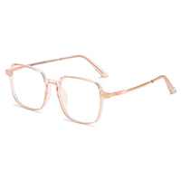 5PCS anti Radiation Large Frame Glasses Shades for Woman Man Transition Eyeglasses Korean Replaceable Lens Women