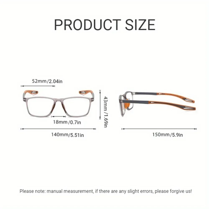 Photochromic Reading Glasses Men Women anti Blue Light Sports Glasses