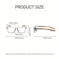 Photochromic Reading Glasses Men Women anti Blue Light Sports Glasses