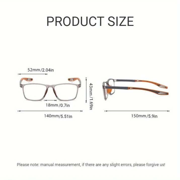 Photochromic Reading Glasses Men Women anti Blue Light Sports Glasses