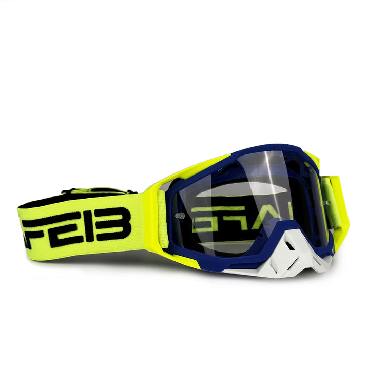 NAFEIB Motocross Glasses Motorcycle Sunglasses Man Windproof Protection Skiing Cycling Racing Off-Road Goggles Tear-Off Film