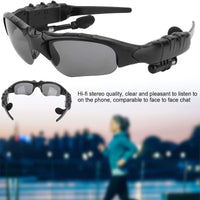 Glasses Headset Stereo Earphones Wireless Headset with Mic Glasses Sunglasses for Driving Cycling Sports Headphones