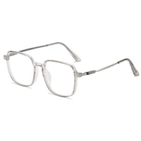5PCS anti Radiation Large Frame Glasses Shades for Woman Man Transition Eyeglasses Korean Replaceable Lens Women